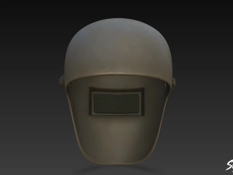 Welding Mask 3D Model
