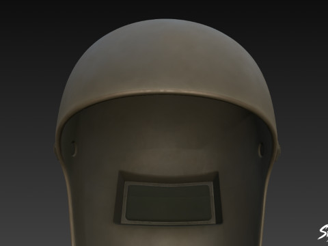 Kaynak Maskesi 3D Model