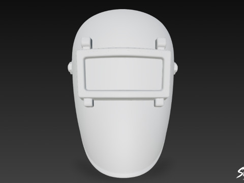 Kaynak Maskesi 3D Model