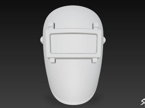 Welding Mask 3D Model