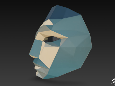 Masque de chef Modèle 3D