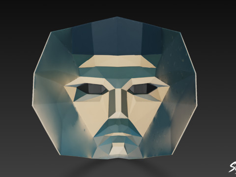 Masque de chef Modèle 3D