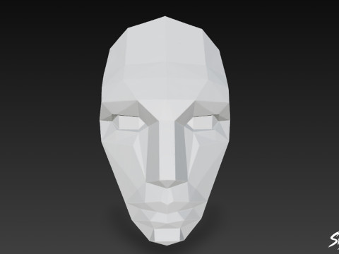 Masque de chef Modèle 3D