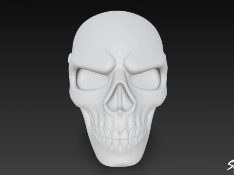 Skull Mask 3D Model
