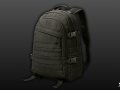 Black Tactical Backpack 3Dモデル