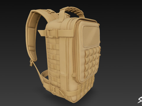 コヨーテ タクティカル バックパック 3Dモデル