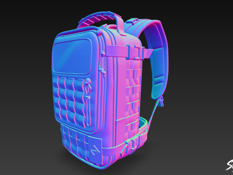 コヨーテ タクティカル バックパック 3Dモデル