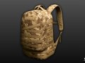 Desert Camo Backpack 3Dモデル