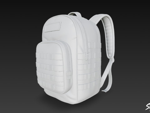 Urban Camo Sırt Çantası 3D Model