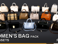Womens Bag Pack 3D Модель