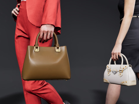 여성용 가방 팩 3D 모델