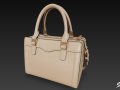 Beige Classic Tote Bag 3D 모델