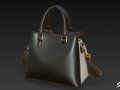 Black Classic Handbag 3D 모델