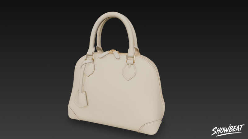 오프화이트 클래식 숄더백 3D 모델 .c4d .max .obj .3ds .fbx .stl .blend