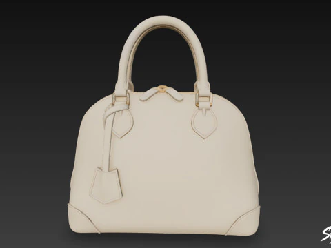 Off White Classic Shoulder Bag 3D Model