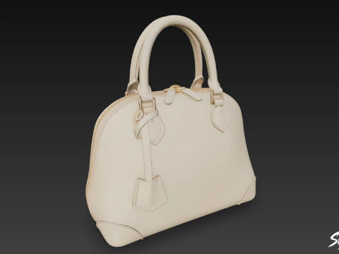 Off White Classic Shoulder Bag 3D Model