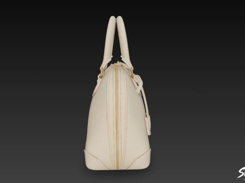 Off White Classic Shoulder Bag 3D Model