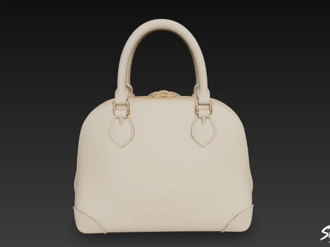 Off White Classic Shoulder Bag 3D Model