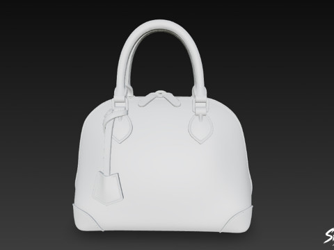 오프화이트 클래식 숄더백 3D 모델