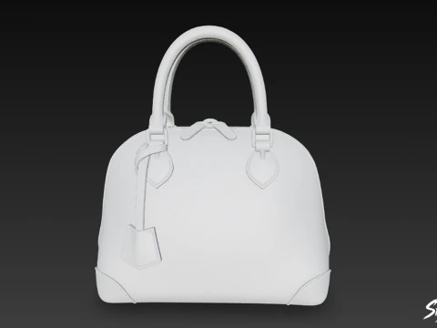 Off White Classic Shoulder Bag 3D Model