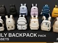 Daily Backpack Pack 3D Model