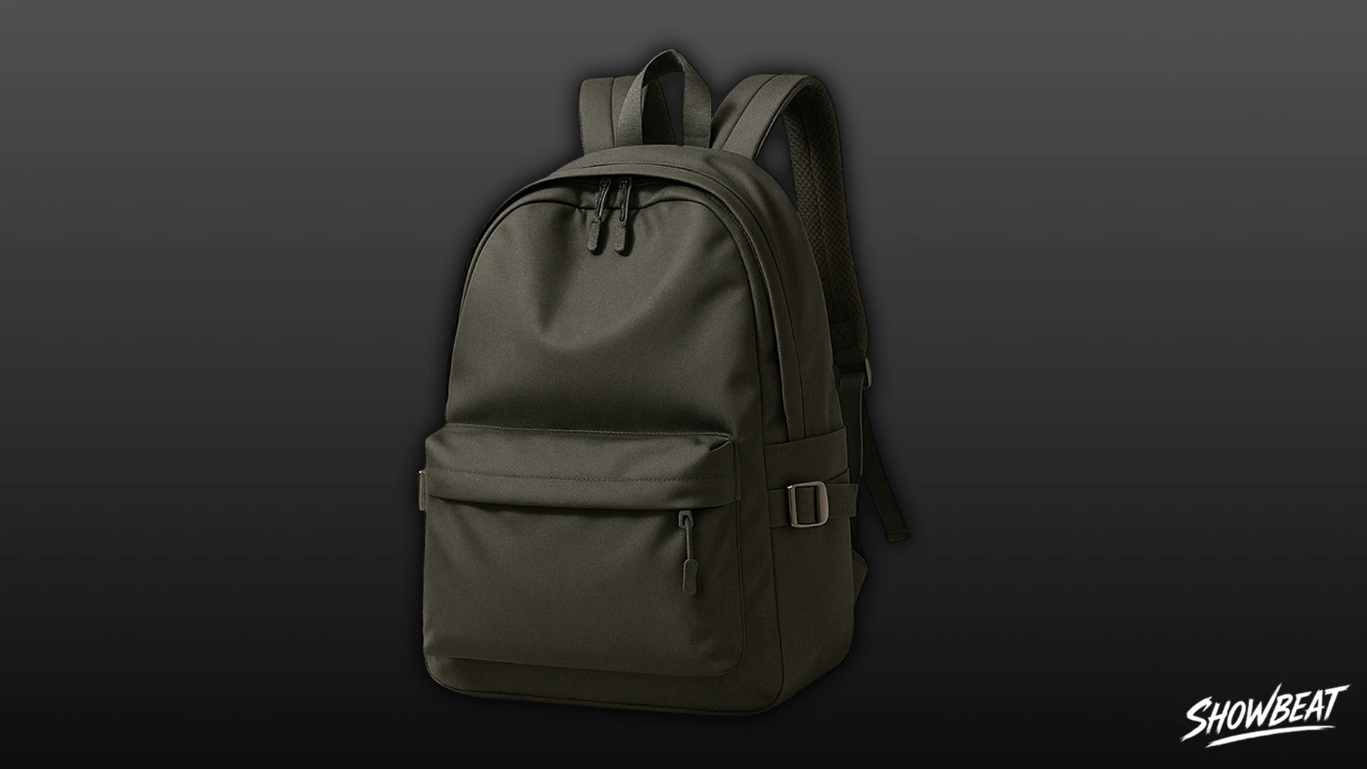 Black Simple Backpack 3D Model .c4d .max .obj .3ds .fbx .stl .blend 