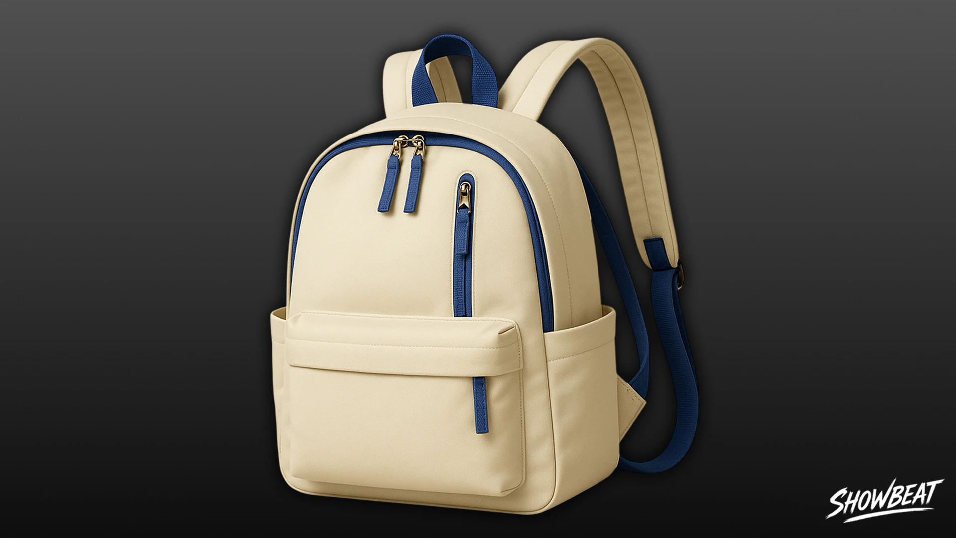Ivory Blue Backpack 3D Model .c4d .max .obj .3ds .fbx .stl .blend 