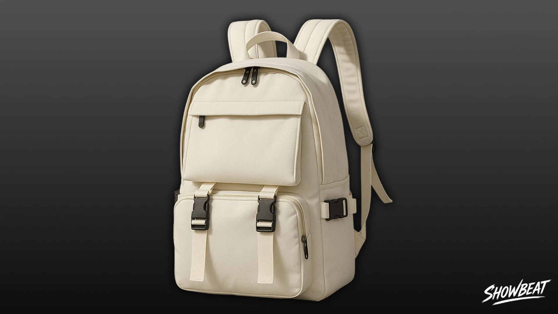 Ivory Buckle Backpack 3D Model .c4d .max .obj .3ds .fbx .stl .blend 