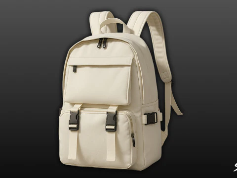 Ransel Gesper Gading Model 3D
