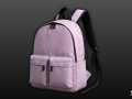 Lilac Two Pocket Backpack 3D Model