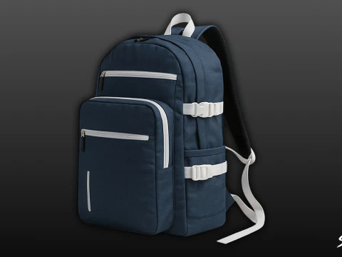 Ransel Gesper Angkatan Laut Model 3D
