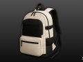 Two Tone Mesh Pocket Backpack 3D Model