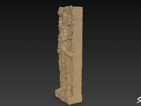 Copn'un Stela D'si 3D Model
