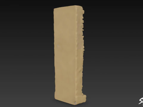 Stela D of Copn 3D Model