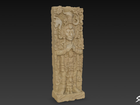 Copn'un Stela D'si 3D Model