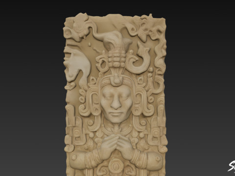Copn'un Stela D'si 3D Model