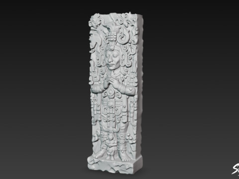 Copn'un Stela D'si 3D Model