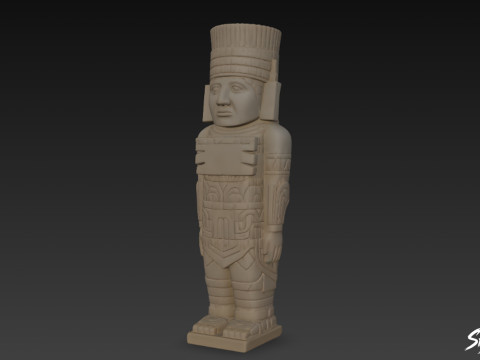 Świątynia Wojowników Atlantydy Model 3D