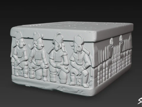 The Altar Q of Copn 3D Model