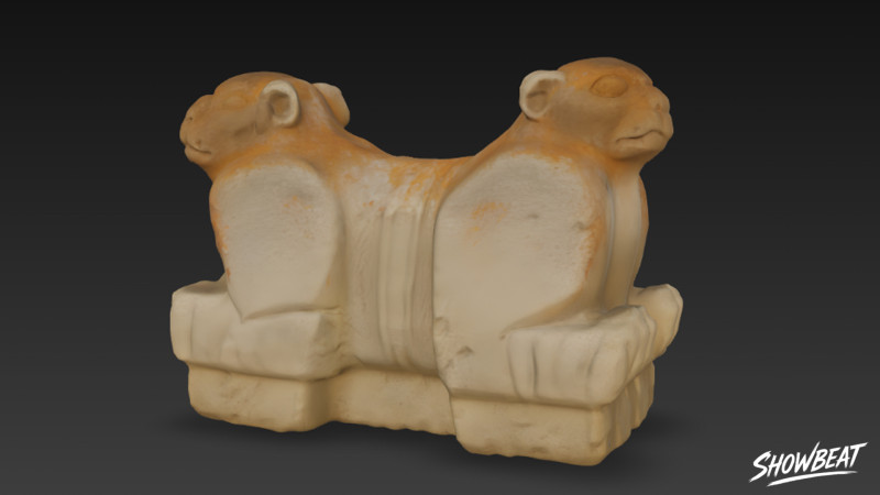 Tahta Jaguar Uxmal Model 3D .c4d .max .obj .3ds .fbx .stl .blend