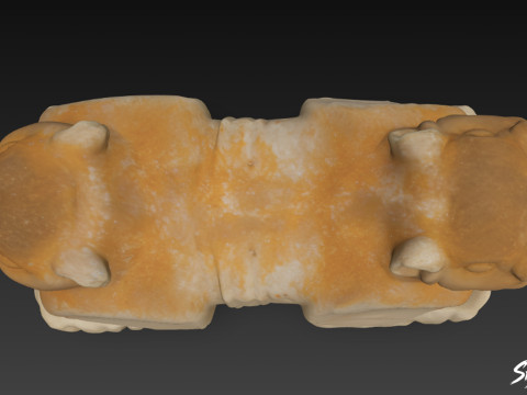 Tahta Jaguar Uxmal Model 3D