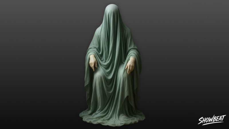 Patung Hantu Duduk di Singgasana Model 3D .c4d .max .obj .3ds .fbx .stl .blend
