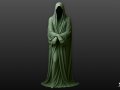 Ghost Statue Standing Arms Crossed 3D Model