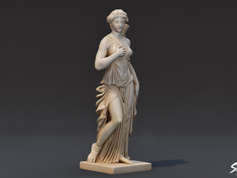 Pomnik Artemidy Model 3D