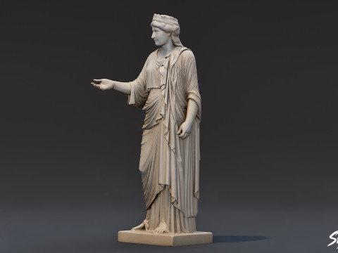 Estátua de Hera Modelo 3D