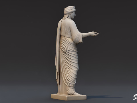 Estátua de Hera Modelo 3D