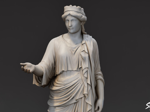 Estátua de Hera Modelo 3D