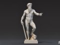 Heracles Statue Modelo 3D