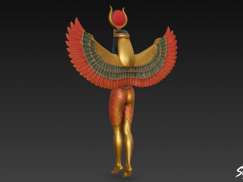 Isis-standbeeld 3D Model