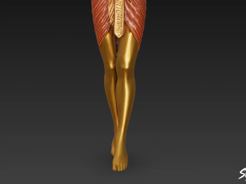 Isis Statue 3D Model